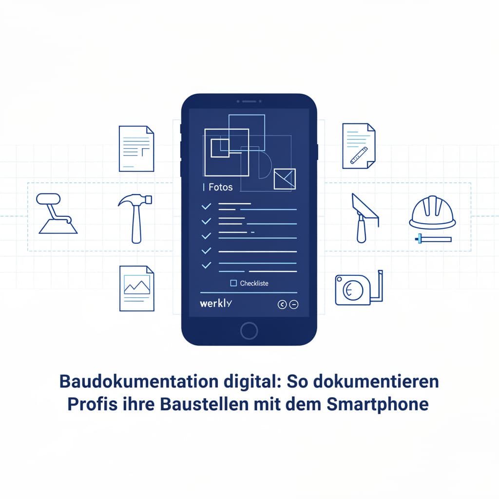 Titelbild: Baudokumentation digital: So dokumentieren Profis ihre Baustellen mit dem Smartphone